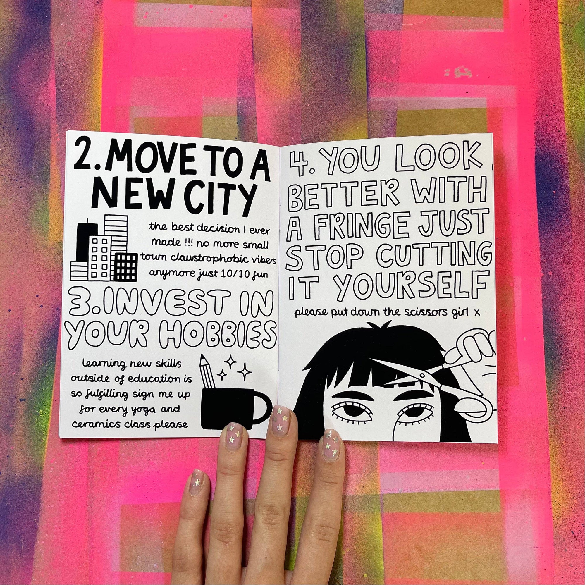 20 THINGS I'VE LEARNED IN MY 20S (SO FAR) ZINE